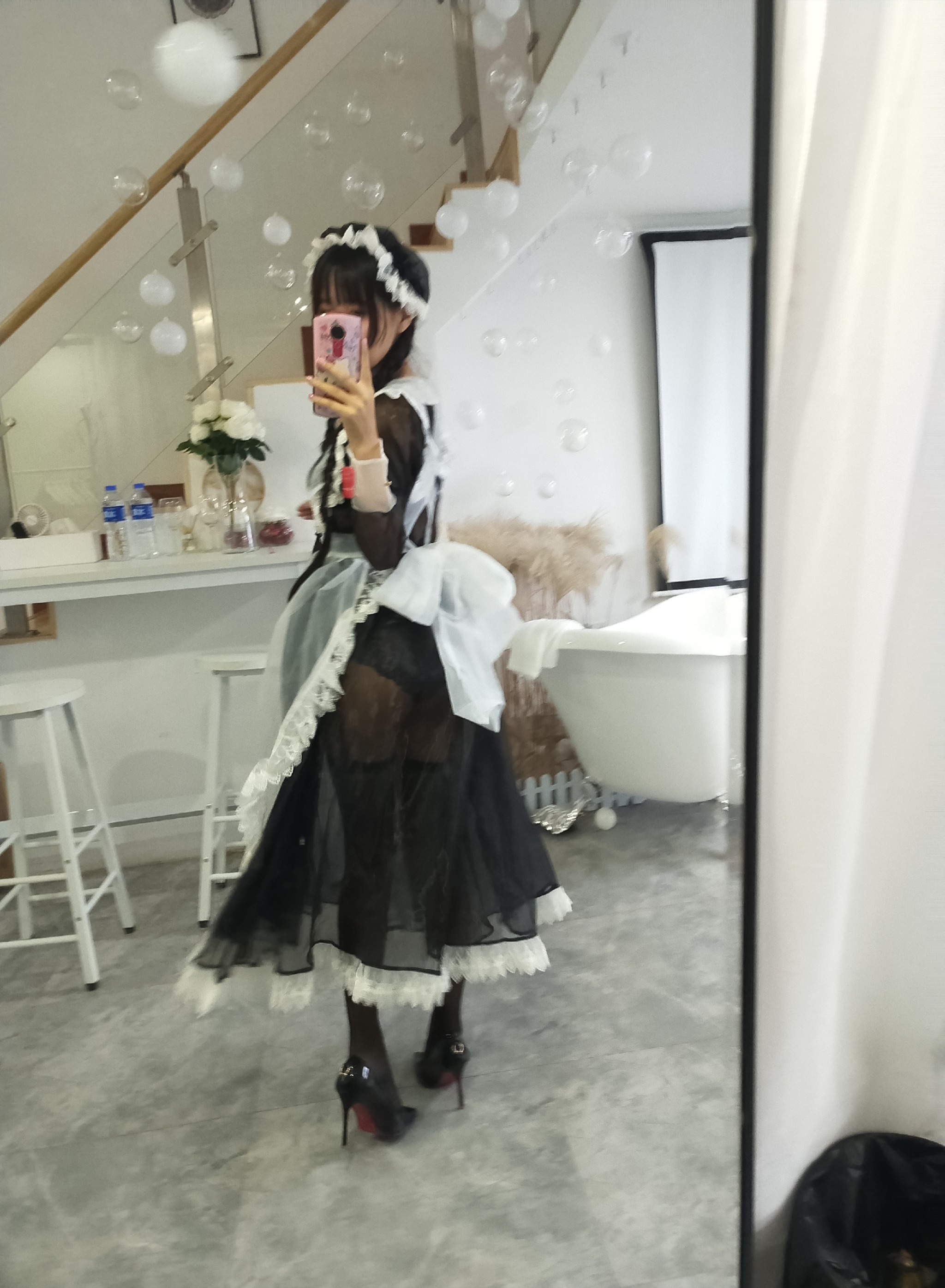 图片[1]-萌芽儿o0 – NO.004 透明女仆自拍 [26P]-XikXak